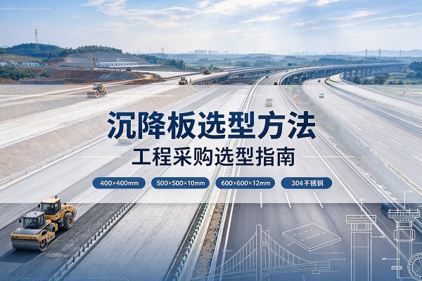 崇义沉降板选择方法