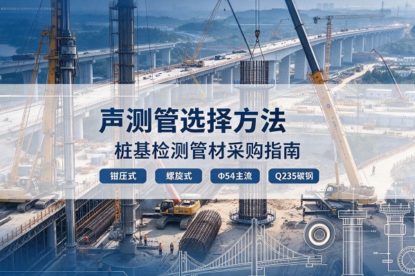 崇义声测管选型标准