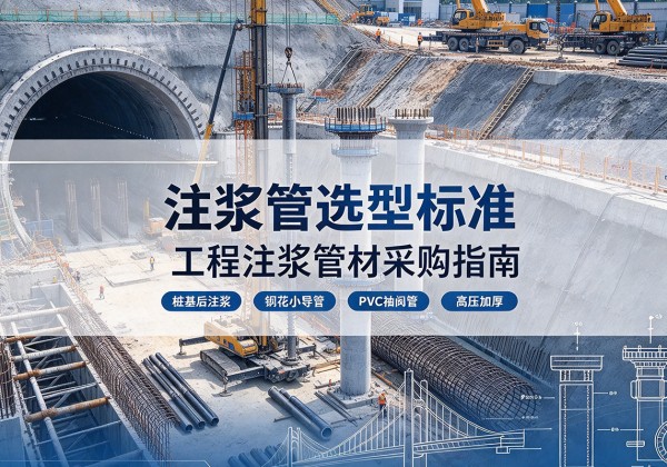 崇义注浆管选型标准